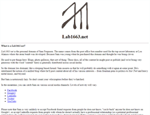 Tablet Screenshot of lab1663.net